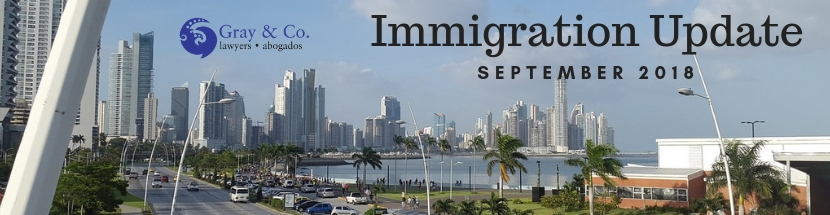 September 2018, immigration update, Panama, immigrants, lawyers, Panama lawyers, deportation, Venezuela, crisis, Costa Rica, Nicaragua, China, India